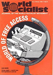 Cover of World Socialist, issue 6 (winter 1986 to 1987) World-Socialist-Issue-006 Winter-1986-thumb.jpg