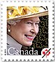 Канадская стандартная марка королевы Елизаветы II 2013 года.jpg