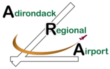 Логотип регионального аэропорта Адирондак.png