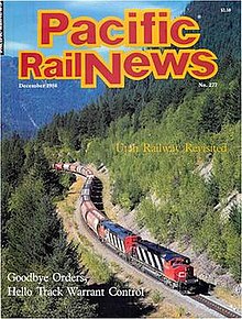 Обложка Pacific RailNews, декабрь 1986.jpg