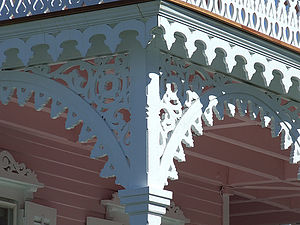 victorian gingerbread in Cape May, NJ