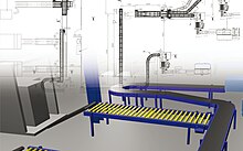 Модуль MPDS4 Factory Layout - это 2D / 3D приложение, позволяющее выполнять макеты в любой среде с автоматическим обновлением между ними.