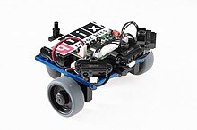 "Crash-Bobby" - a robot built with the qfix robot kit Crashbobby 02-small.JPG