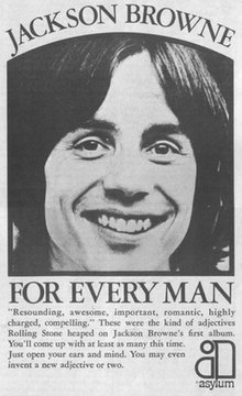 Реклама 1973 Jackson Browne For Everyman Album.png