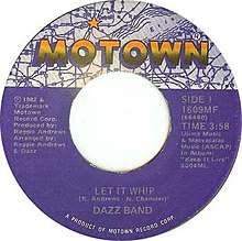 Винил Dazz Band Let It Whip, 7 дюймов, сторона A, США, 1982.jpg