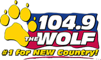 WXCL 104.9TheWolf logo.png