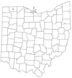 Location of Advance, Ohio