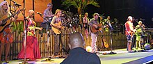 Utley Performing With The Coral Reefer Band, June 2009