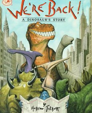 We're Back: A Dinosaur's Story book cover