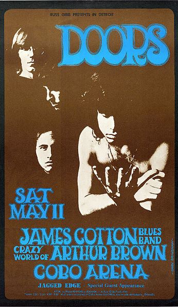 File:The Doors Cobo Arena Detroit 1968.jpg