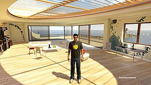The PlayStation Home avatar and Harbour Studio