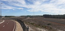 Photograph showing a roundabout interchange in Western Australia