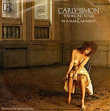 Carly Simon - You Belong To Me single cover.jpg