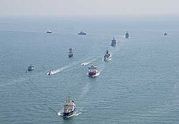 HMS Endurance carries the Lord High Admiral Queen Elizabeth II