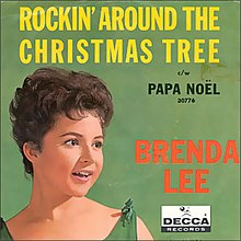 Сингл Brenda Lee-Rockin 'Around the Christmas Tree cover.jpg