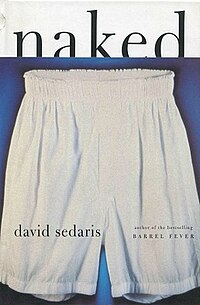 Book cover, Naked by David Sedaris