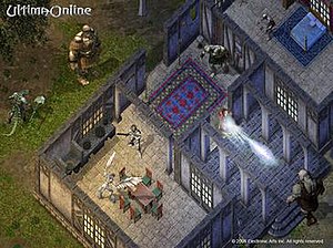Early virtual world: Ultima Online