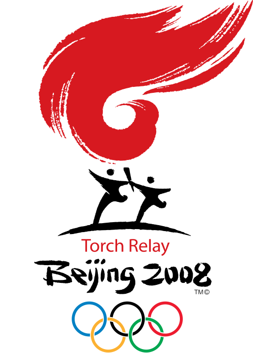 Beijing 2008 Olympic Torch Relay Emblem.svg