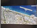 Tel Aviv shore plan, including an airport 1.5 km offshore