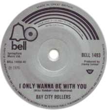 Я только хочу быть с тобой от Bay City Rollers UK single side-A.png