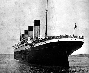 Titanic stern