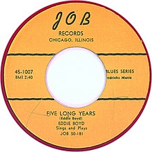 Обложка сингла Five Long Years.jpg