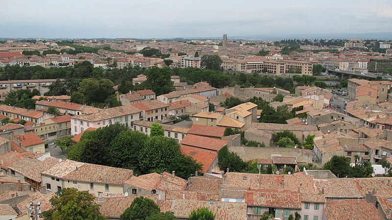 File:The ville basse, Carcassonne.jpg