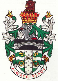 Arms of Glanford Borough Council