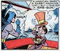 Jervis Tetch/The Mad Hatter in his first appearance in Batman #49 (1948).