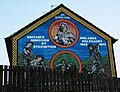 "Ireland's Holocaust" mural in The Falls, Belfast.