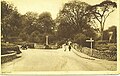 The main road into Beetham before the A6 road development