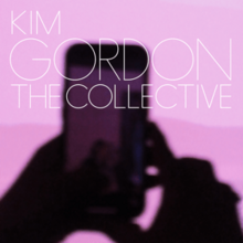 A blurry photograph of a person's hands holding a phone and taking a photograph of themselves in a pink-hued room, with the title written over the top of the image in white