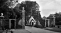 Another shot of the gate lodge around 1900