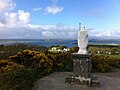 Clew Bay as seen from the foot of Croagh Patrick.