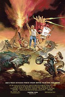 Aqua Teen Hunger Force Colon Movie Film for Theaters for DVD movie