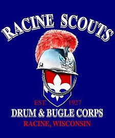 Racine Scouts Drum & Bugle Corps logo.jpg