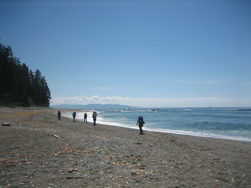 File:West Coast Trail Beach Hiking 2007.JPG