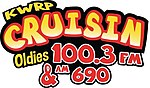KWRP CruisinOldies100.3 logo.jpg