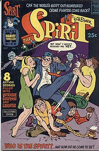Harvey Comics' The Spirit #1 (Oct. 1966).