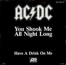 shook me all night long