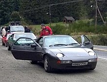 Jeremy Clarkson's Porsche 928 GT, bearing the controversial "H982 FKL" number plate. Jeremy Clarkson's Porsche 928 GT H982 FKL.jpg