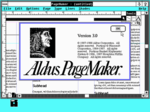 Aldus Pagemaker 3.0 on Windows 2.0 Aldus Pagemaker on Windows 2.0.png
