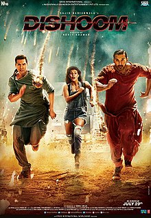 الفلم الهندي Dishoom 2016  220px-John_Abraham's_Dishoom_poster