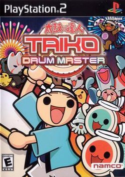 Taiko Drum Master PS2 US передняя часть 400px.jpg