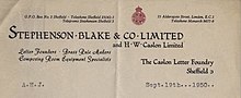 Stephenson Blake letterhead 1950.jpeg