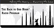 The logo of The Back to God Hour radio program, which gave Back to God Ministries International its original name BTGH Web Logo 2008.jpg