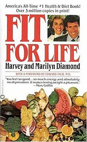 Cover of Fit For Life (1985 edition) Fitforlifecover.jpg