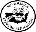 A newer MAORA logo featuring the Midwestern states. This was used up until about 2002.