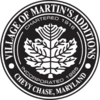 Official seal of Martin's Additions, Maryland