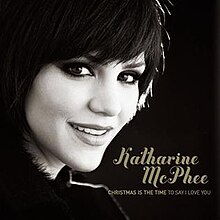 Christmas Is the Time to Say I Love You (Katharine McPhee album - cover art).jpg